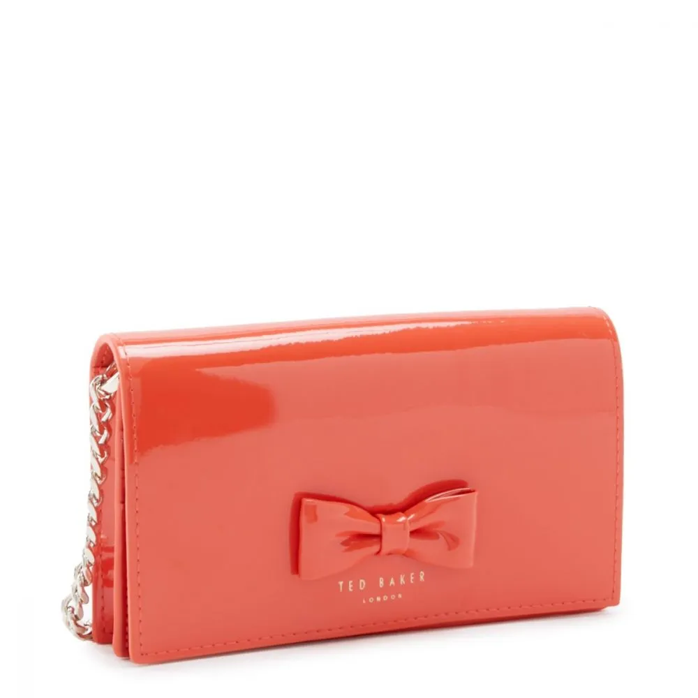 Ted Baker Baetiy Red Leather Crossbody Bag