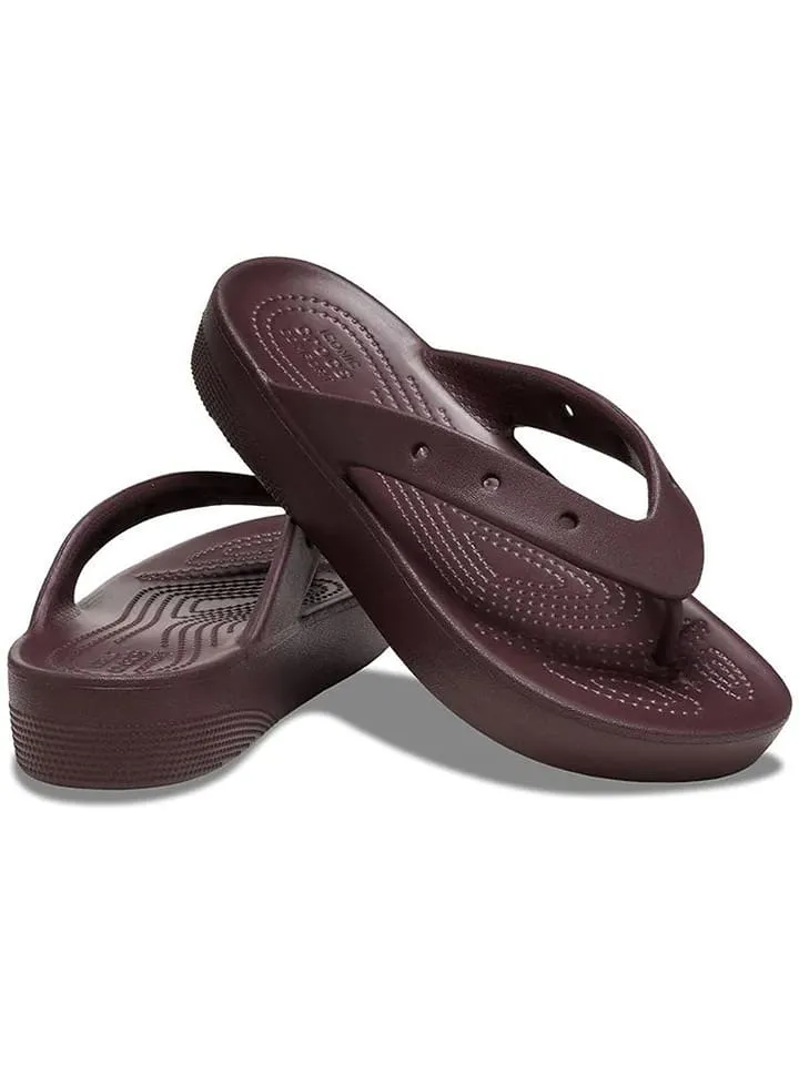 Teenslippers "Classic" bordeaux