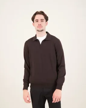 Tennis Polo Long Sleeve Bruin