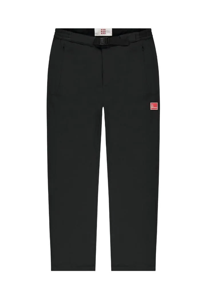 THE NEW ORIGINALS 9DOTS RELAXED TECH PANTS ZWART 