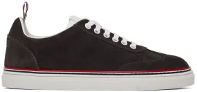 Thom Browne Gray Field Low-Top Sneakers (MFD242A-03050)