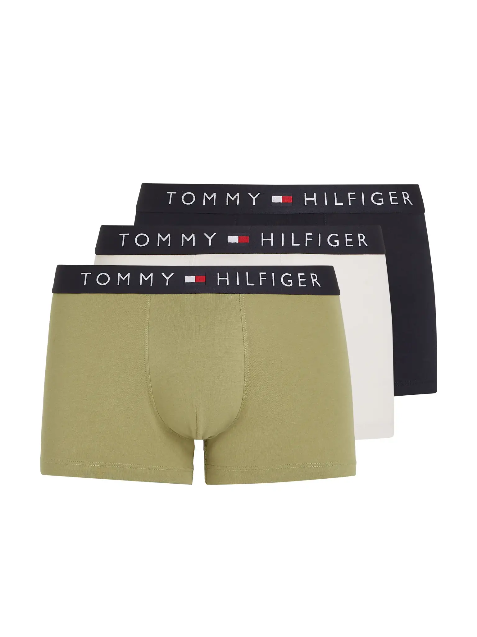 TOMMY HILFIGER 3PACK HEREN BOXERSHORTS KATOEN  BLUE