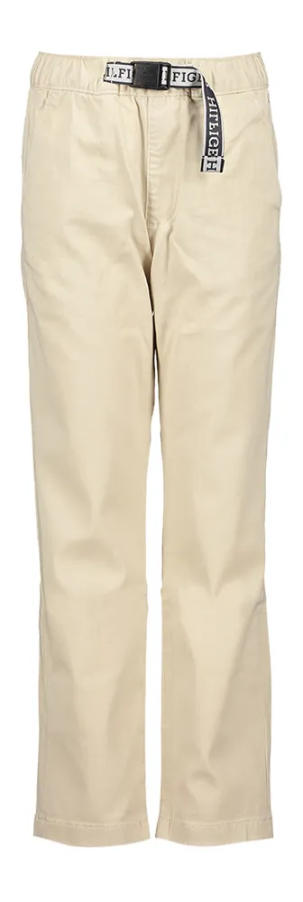 TOMMY HILFIGER BEIGE JOGGER   ZOMER '24