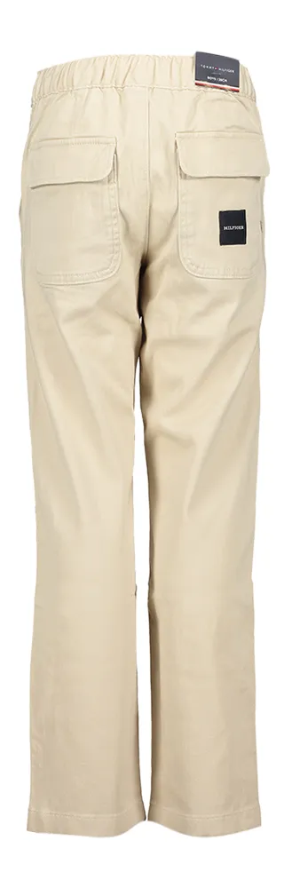 TOMMY HILFIGER BEIGE JOGGER   ZOMER '24