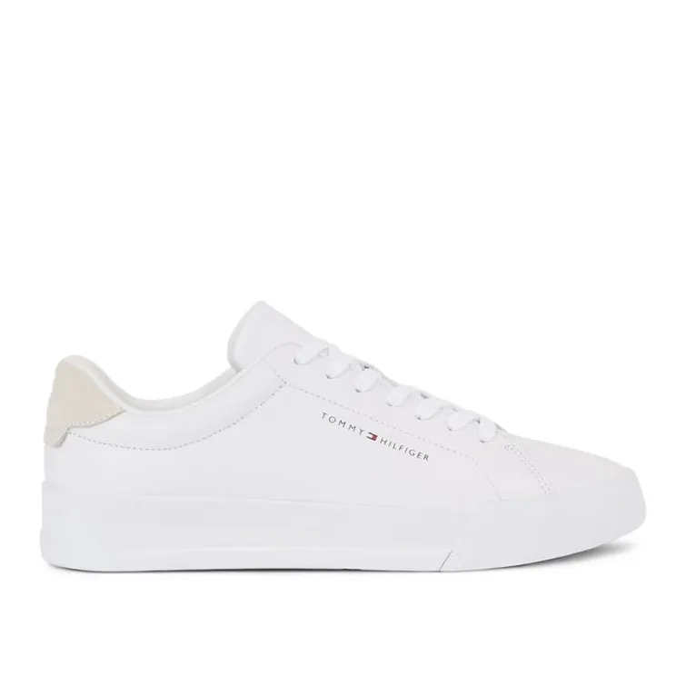 Tommy Hilfiger Court Leather M schoenen FM0FM04971 Ybs wit
