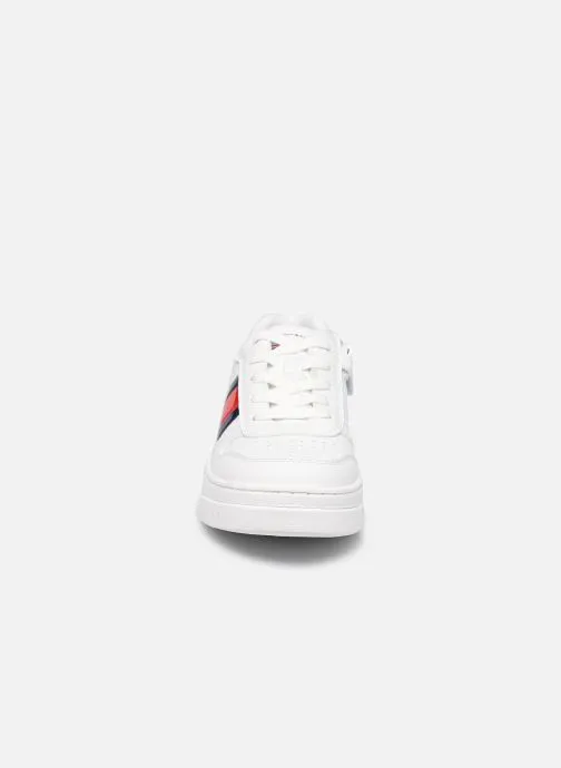      TOMMY HILFIGER FLAG LOW CUT LACEUP  WIT   