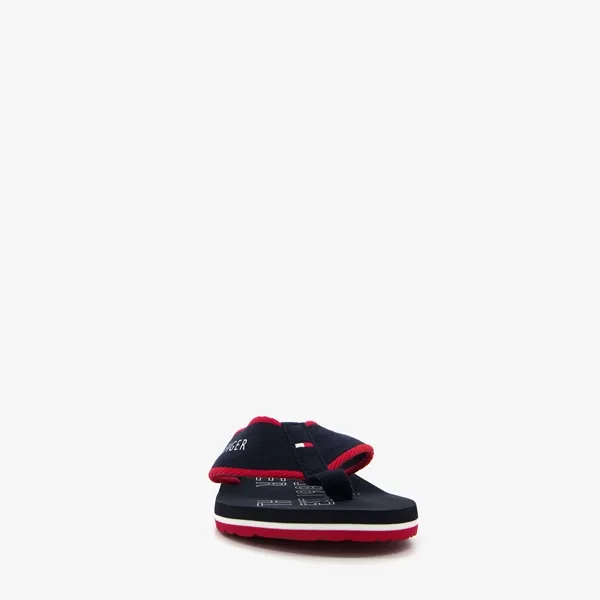 Tommy Hilfiger heren teenslippers zwart/rood