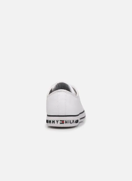      TOMMY HILFIGER LOW CUT LACEUP SNEAKER  WIT   