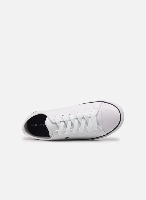      TOMMY HILFIGER LOW CUT LACEUP SNEAKER  WIT   