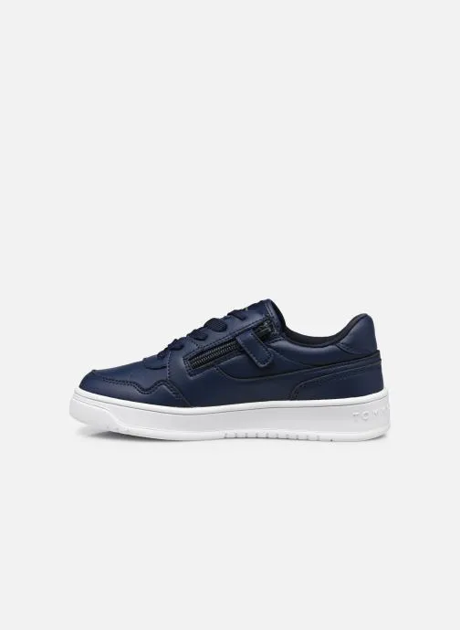      TOMMY HILFIGER STRIPES LOW CUT LACEUP  BLAUW   