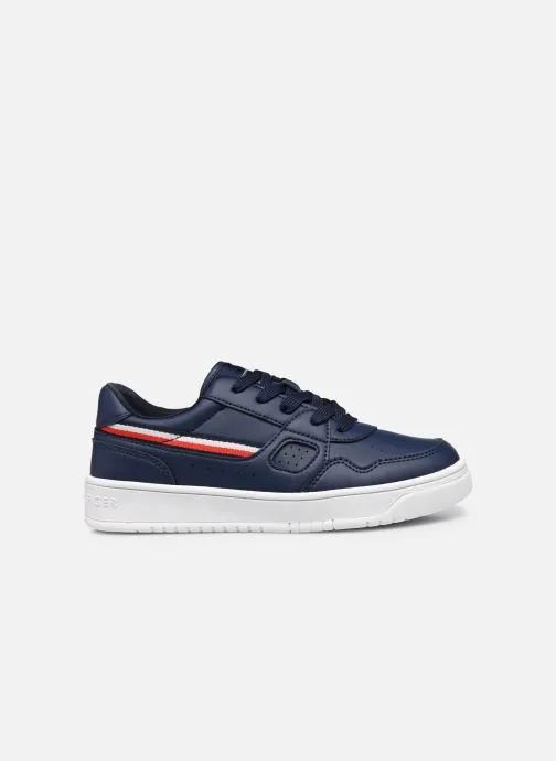      TOMMY HILFIGER STRIPES LOW CUT LACEUP  BLAUW   