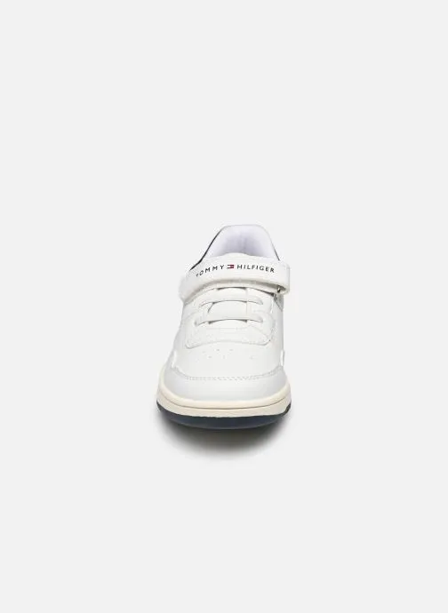      TOMMY HILFIGER STRIPES LOW CUT LACEUP  WIT   