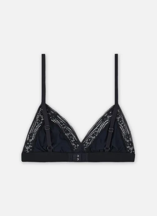      TOMMY HILFIGER UNLINED LACE TRIANGLE  BLAUW   