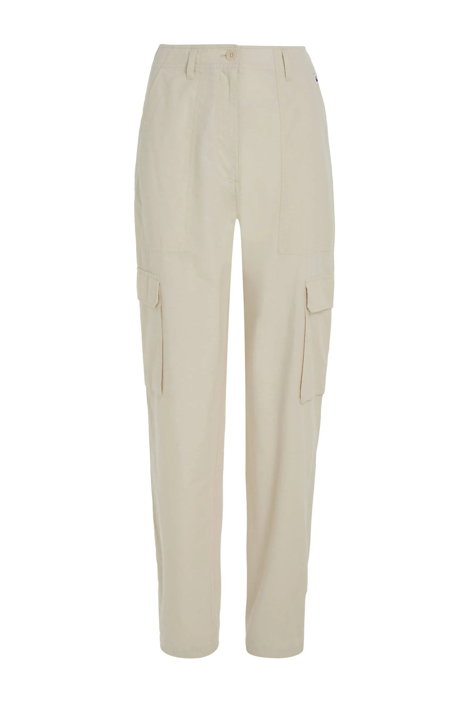 TOMMY JEANS Dames Broeken Tjw Harper Hr Cargo Pant Beige