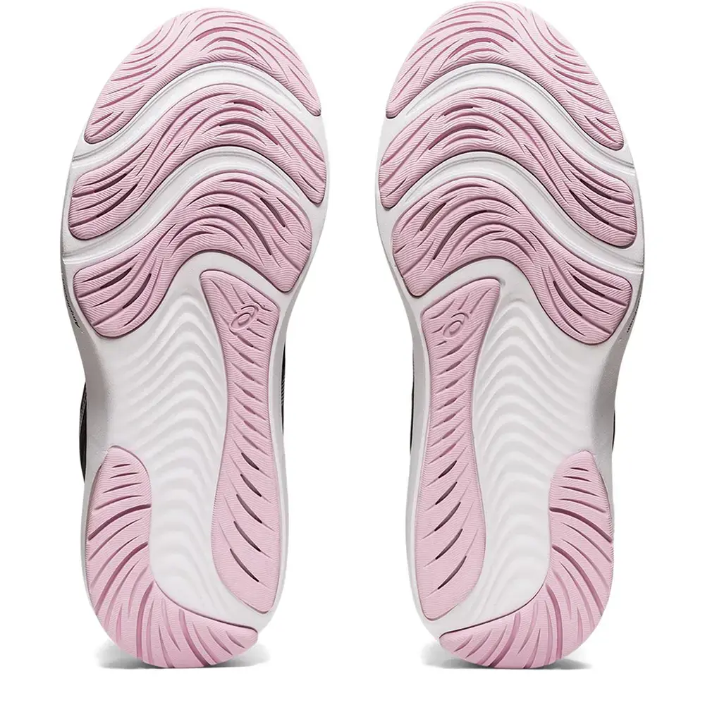 TWEEDEKANS ASICS GELPULSE 13 HARDLOOPSCHOENEN ZWART/BLAUW/ROZE DAMES MAAT 40