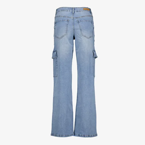 TwoDay dames cargo jeans lichtblauw