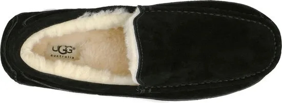 UGG ASCOT HEREN SLIPPERS  BLACK  MAAT 41