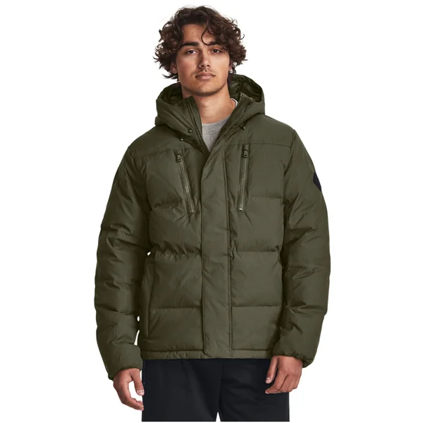 Under Armour Jacket Horizon Down Crinkle Groen Heren
