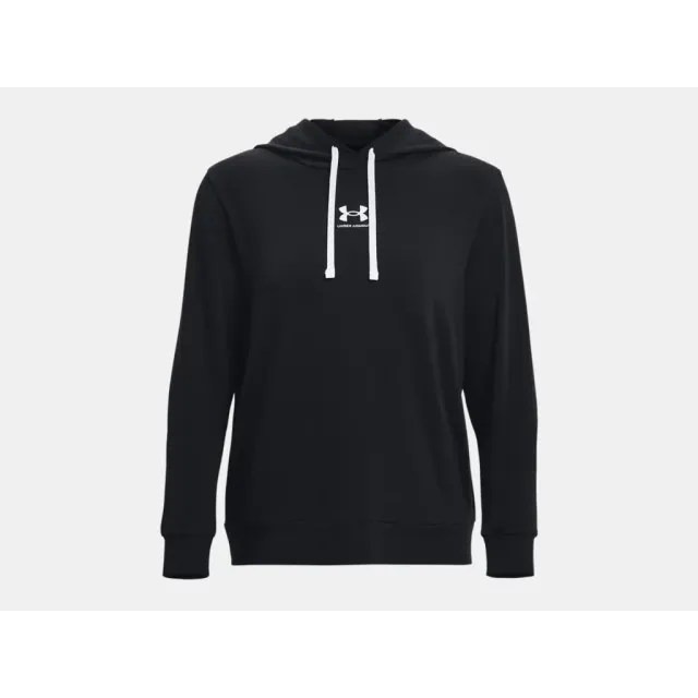 UNDER ARMOUR RIVAL TERRY HOODIEBLK 1369855001