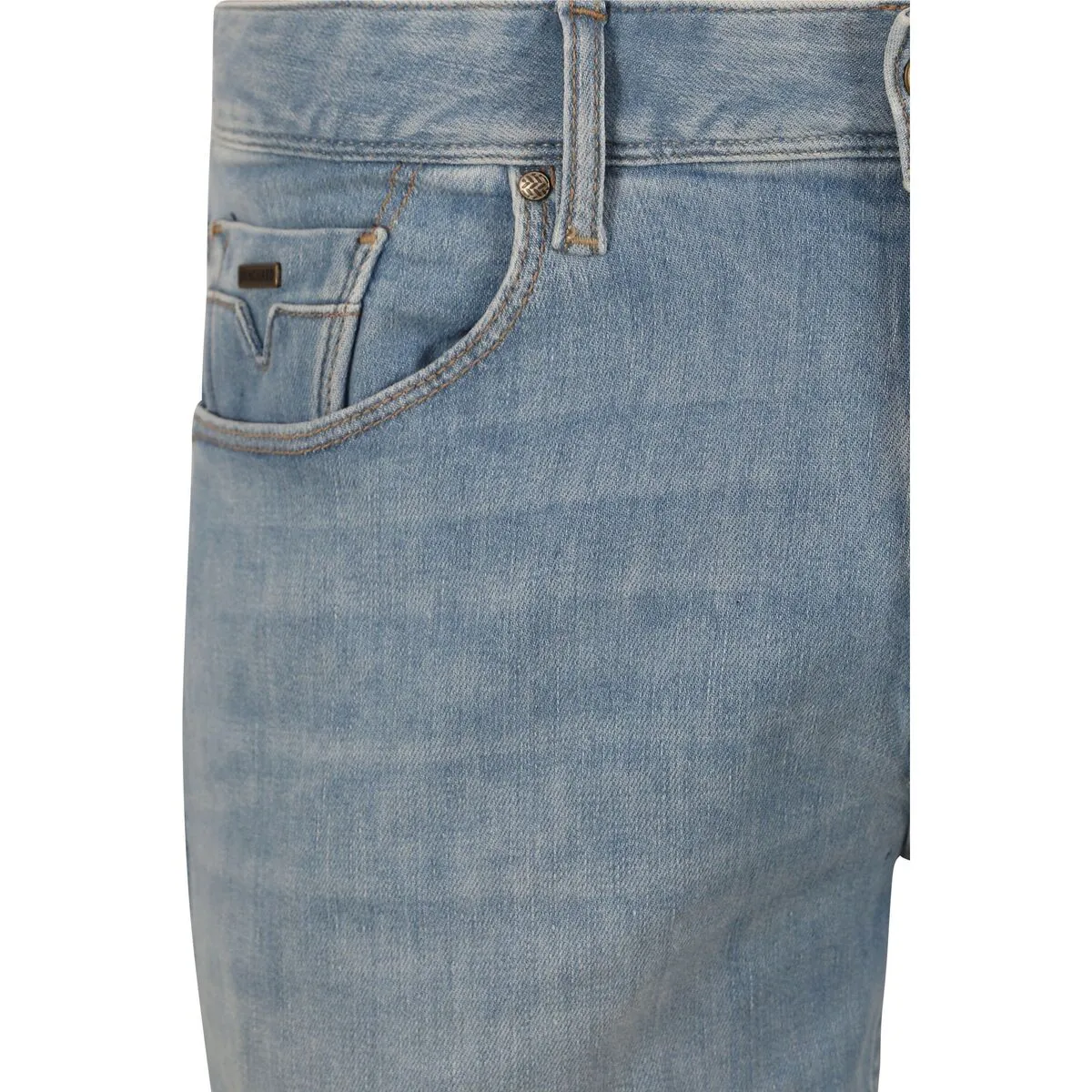 V7 Rider Denim Short Lichtblauw