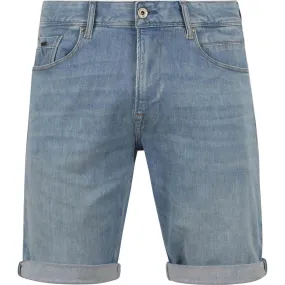 V7 Rider Denim Short Lichtblauw