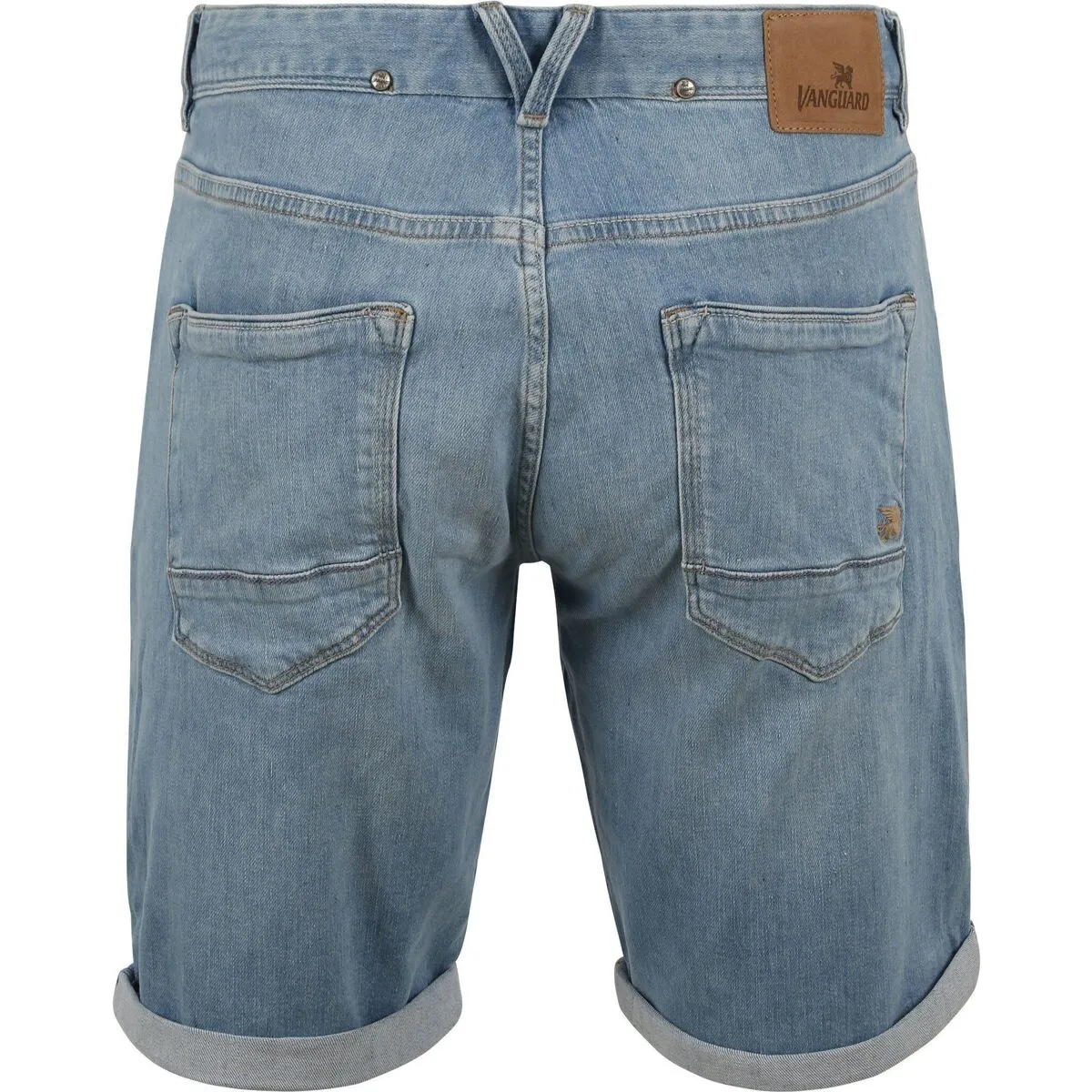 V7 Rider Denim Short Lichtblauw