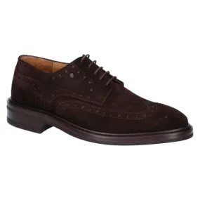 Van Bommel 17093/00 Veterschoen darkbrown suede