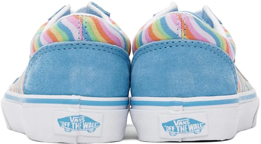 Vans Kids Blue Old Skool Sneakers (VN0A7Q5FAC21)