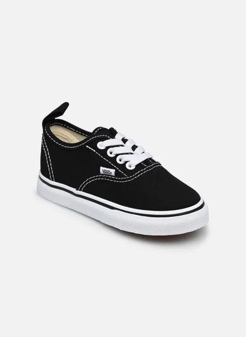      VANS TD AUTHENTIC ELASTIC LACE  ZWART   