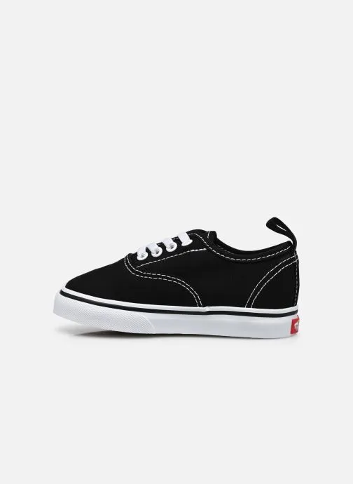      VANS TD AUTHENTIC ELASTIC LACE  ZWART   