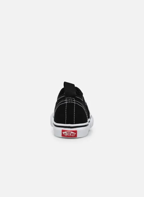      VANS TD AUTHENTIC ELASTIC LACE  ZWART   