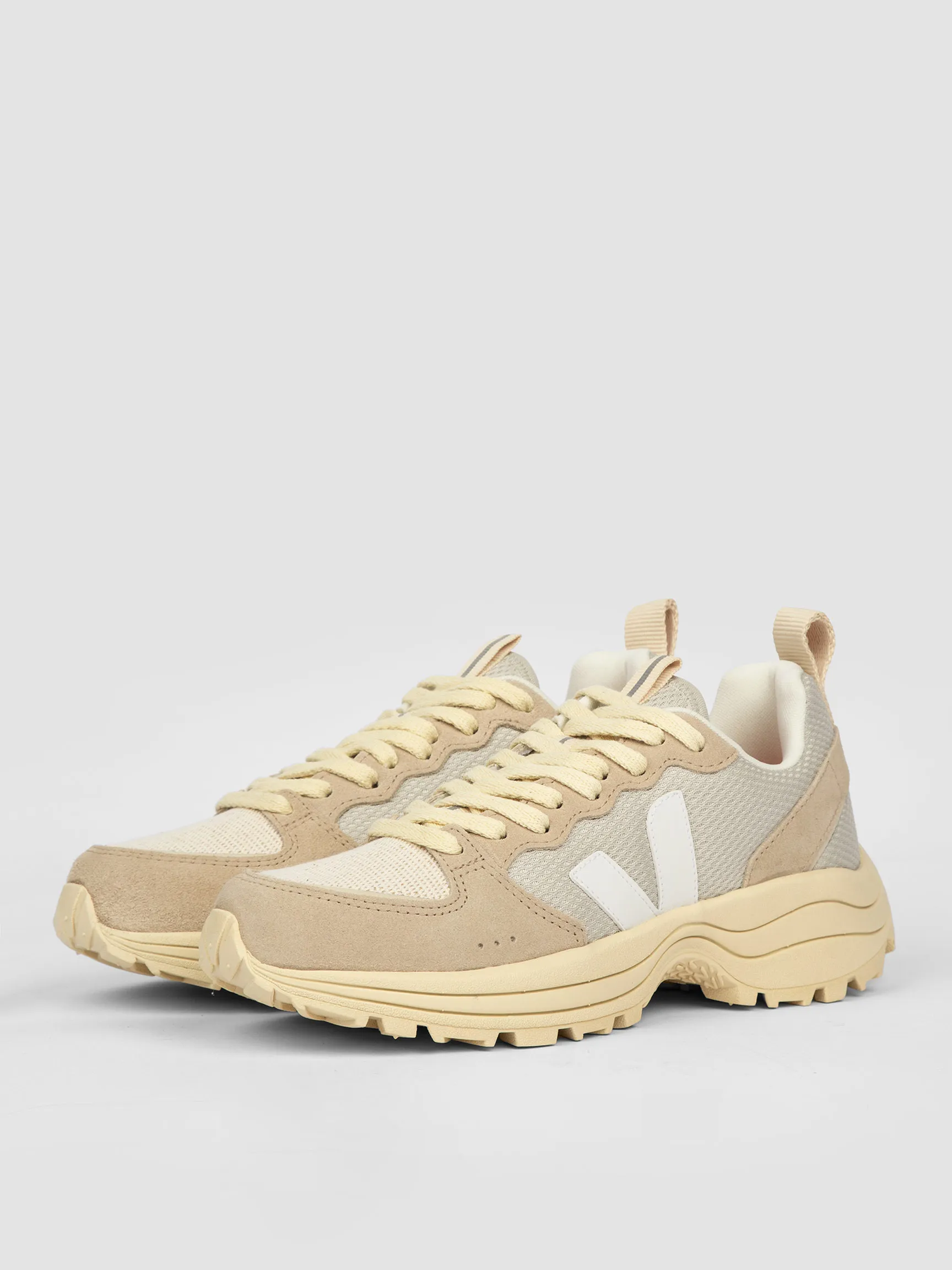 Veja Venturi, ecological suede sneakers with textile