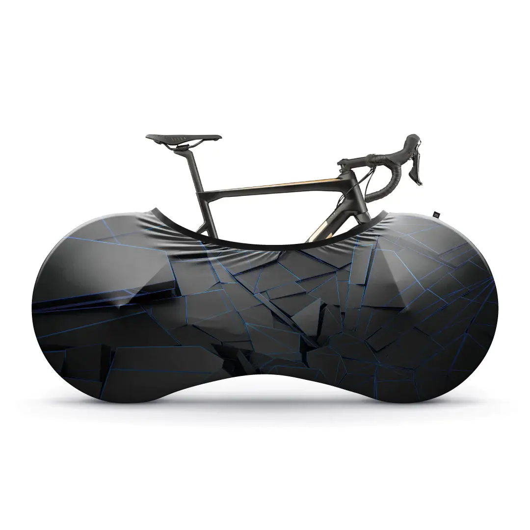 Velosock  Bike Cover Matrix Grijs/Blauw