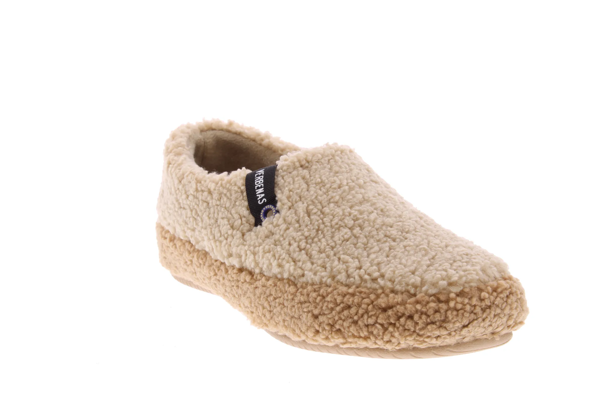 Verbenas Pantoffels beige