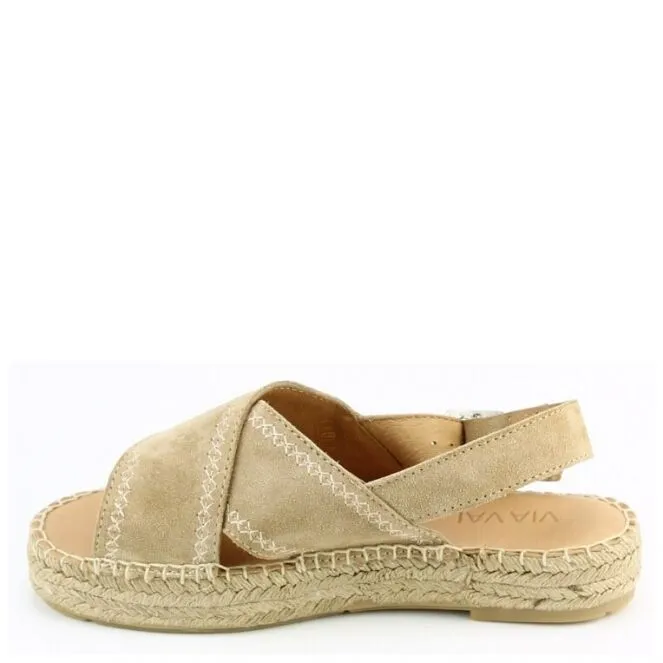 Via Vai 62055 Mondi Espadrilles Beige