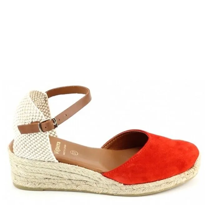 Viguera 1757 Espadrilles Oranje