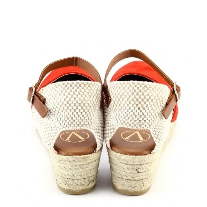 Viguera 1757 Espadrilles Oranje