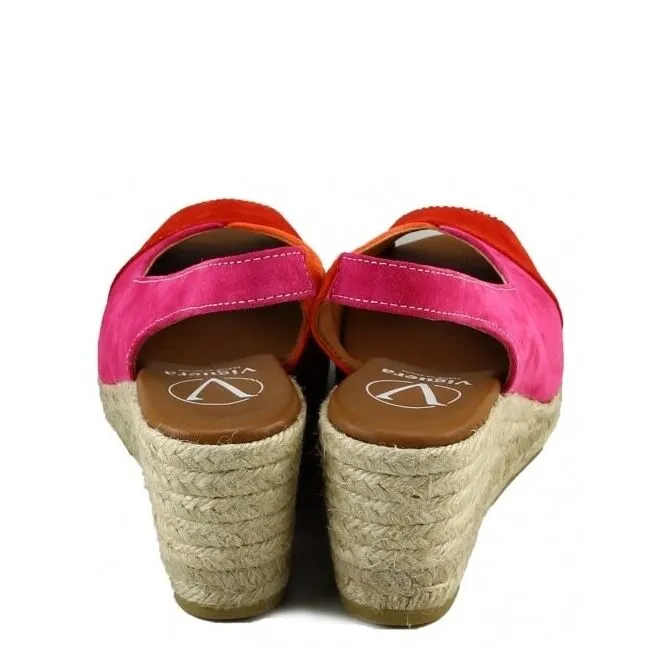 Viguera 2149 Espadrilles Rood