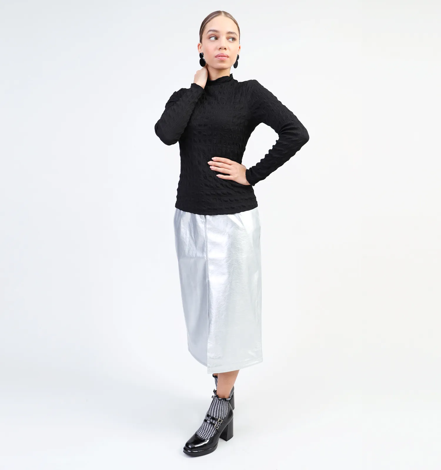 Vila Longsleeves zwart
