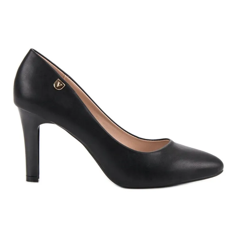 Vinceza Zwarte pumps