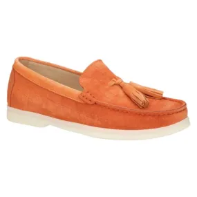 Vittoria Mengoni 9347 Mocassin oranje cocco suede