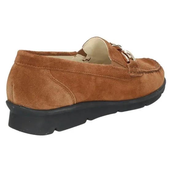 WALDLAUFER 693503 KINGA MOCASSIN ORDER COGNAC SUEDE