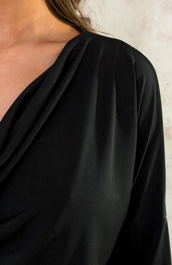 Waterval Longsleeve Top Black