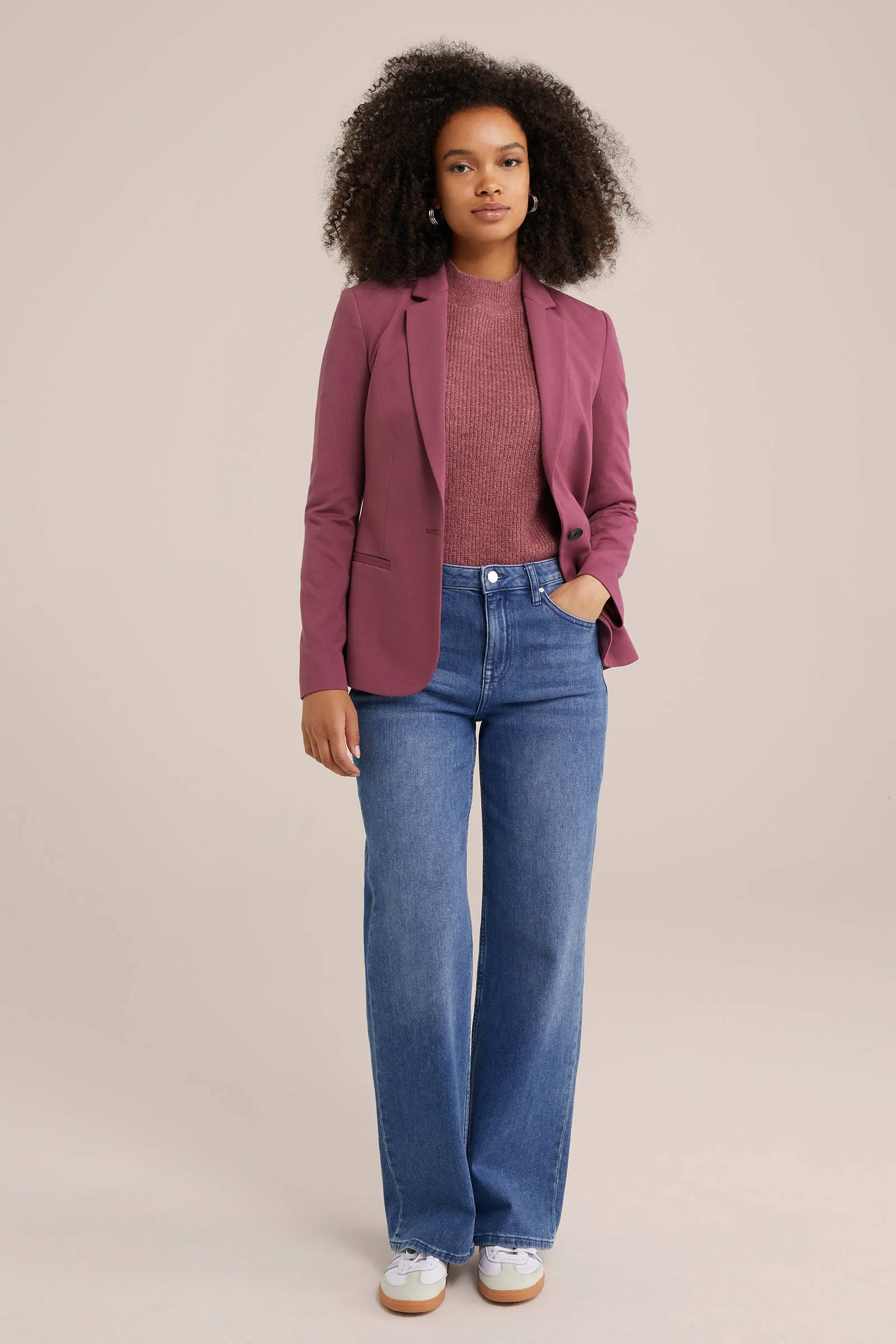 WE Fashion getailleerde blazer  