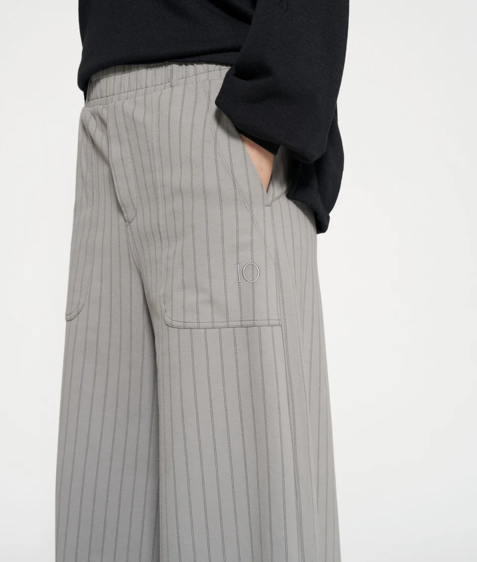 wide jogger pinstripe 10DAYS