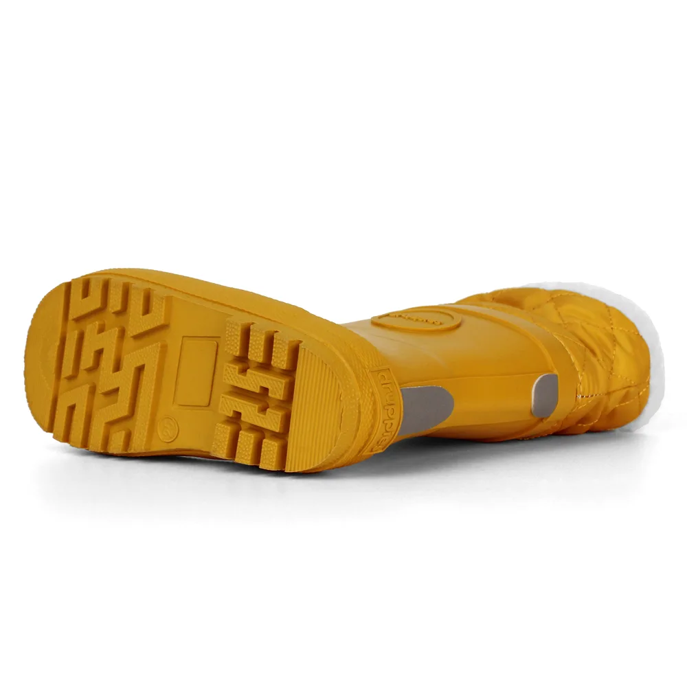 winter boot okergeel