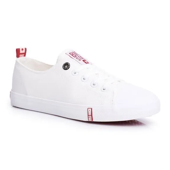 Witte damesschoenen sneakers Big Star FF274087