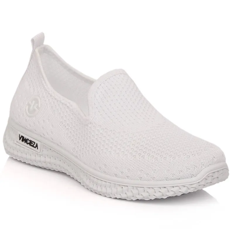 WITTE SLIPON SPORTSCHOENEN VOOR DAMES VINCEZA 34602