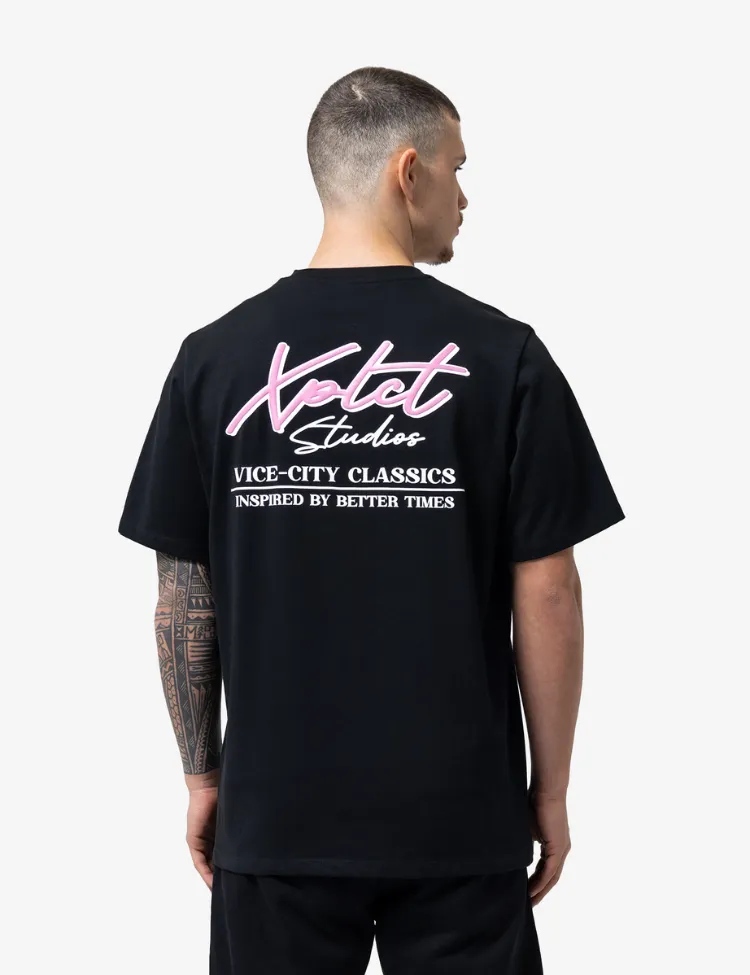 XPLCT STUDIOS XPLCT VICE TEE  BLACK