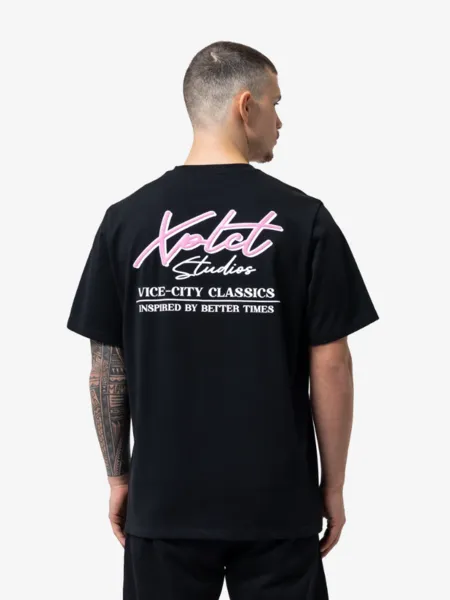 XPLCT STUDIOS XPLCT VICE TEE  BLACK